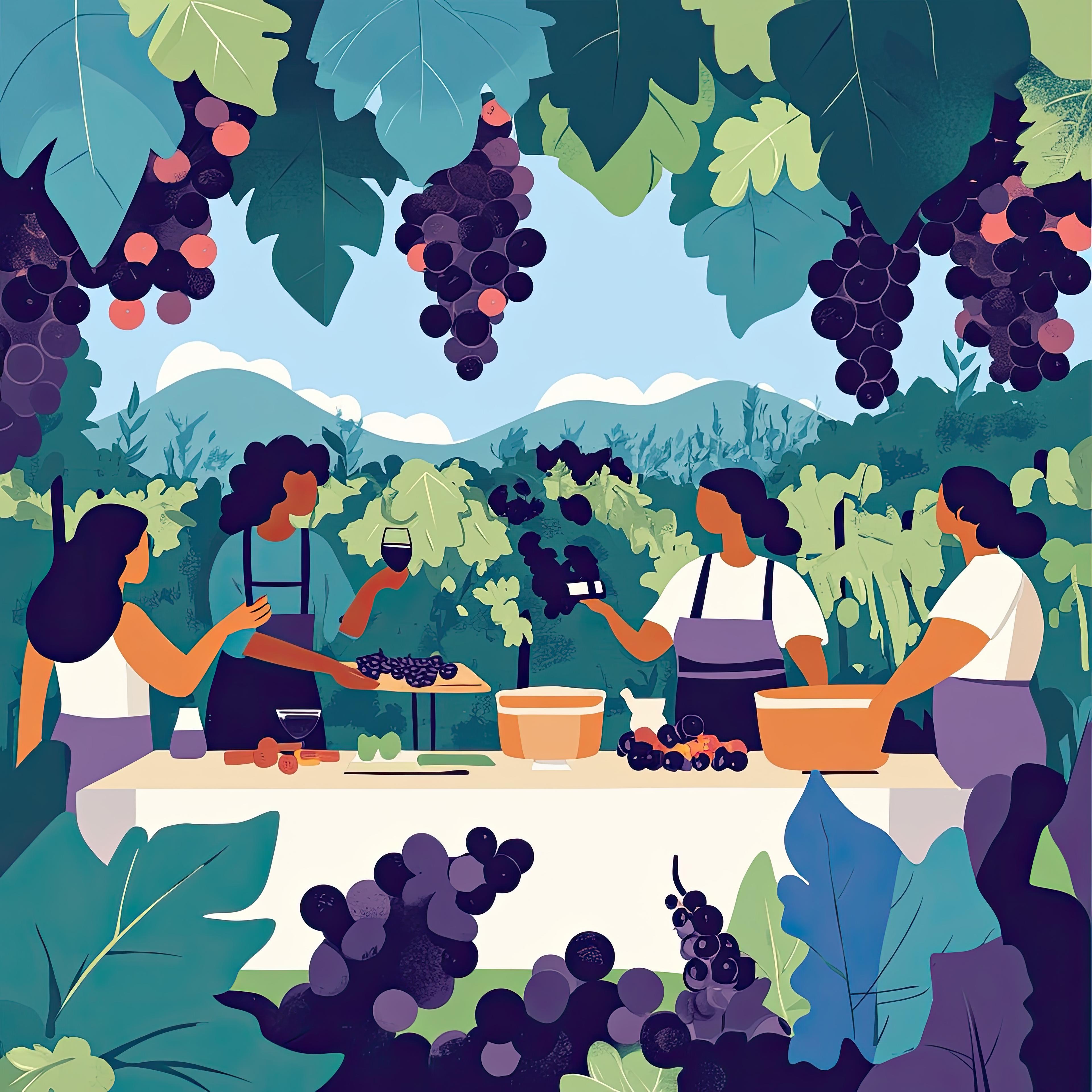 Outdoor Vineyard Tour